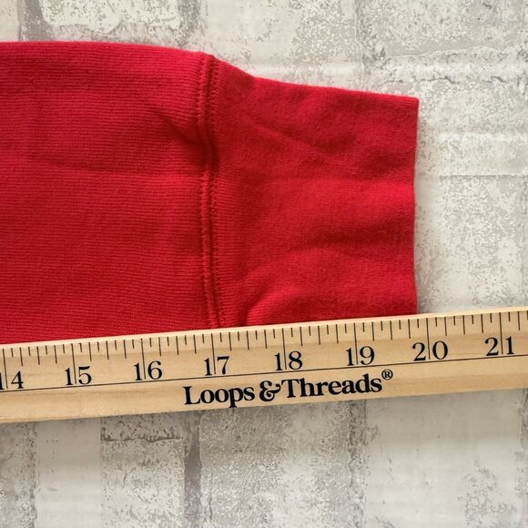 NWT MILLY Slippery When Wet Fleece Sweatshirt Crewneck Cotton Pullover Sz PS - Picture 9 of 9